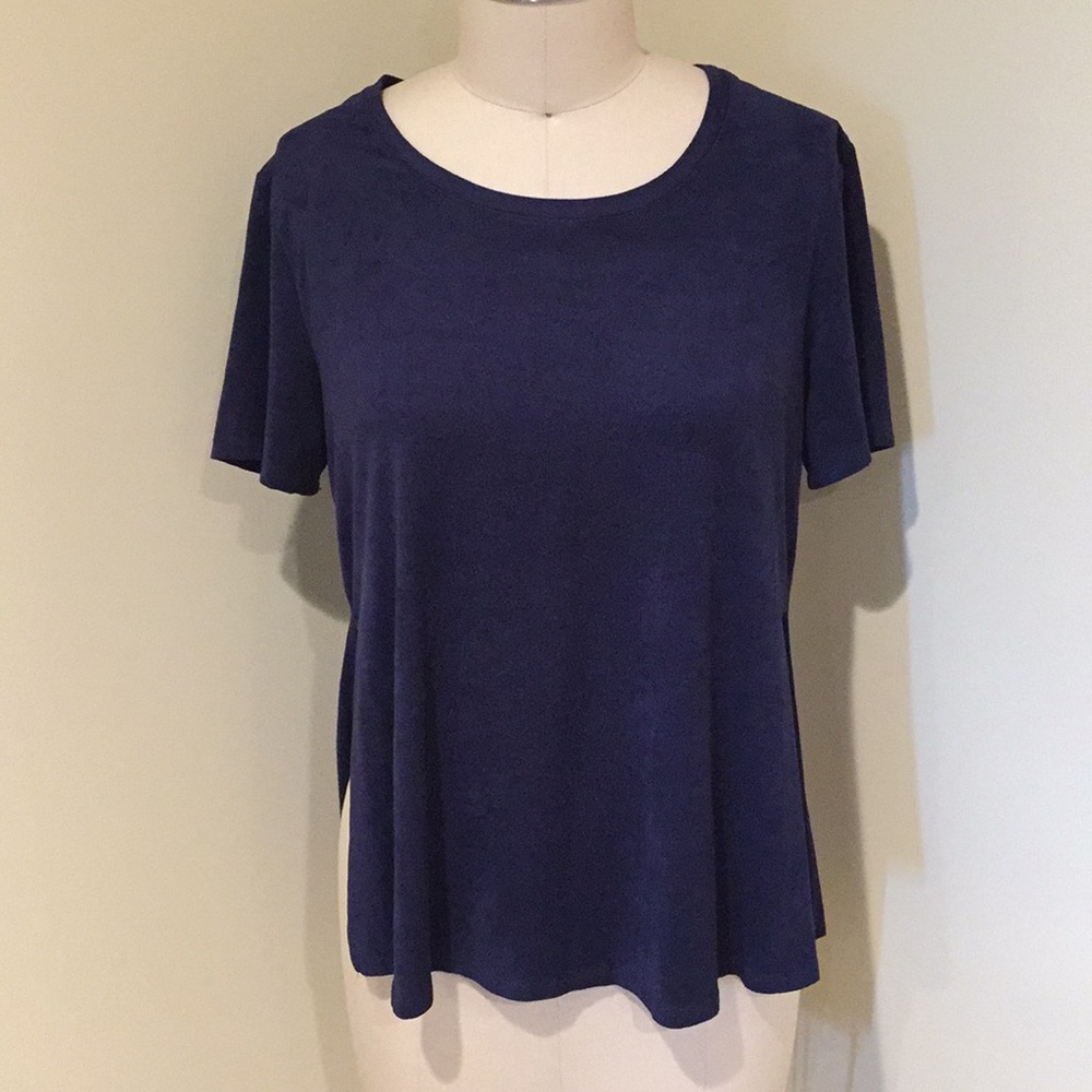 Love on a hanger suede shirt